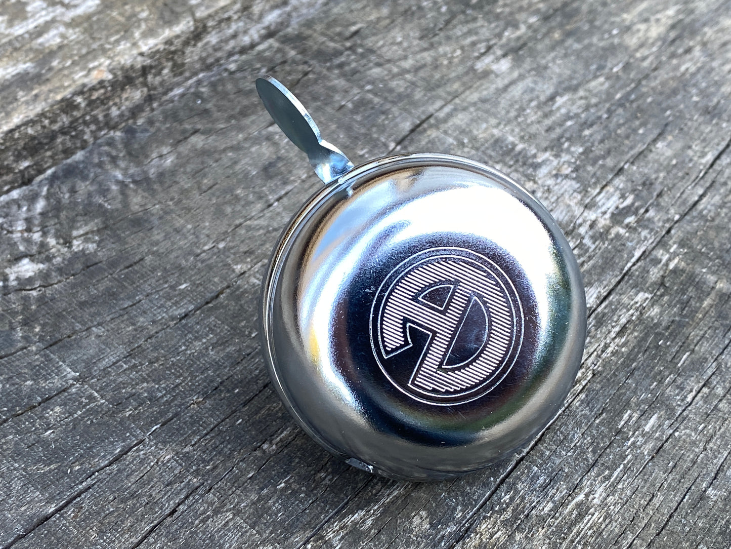 Traditional Steel Chrome Bicycle Bell.