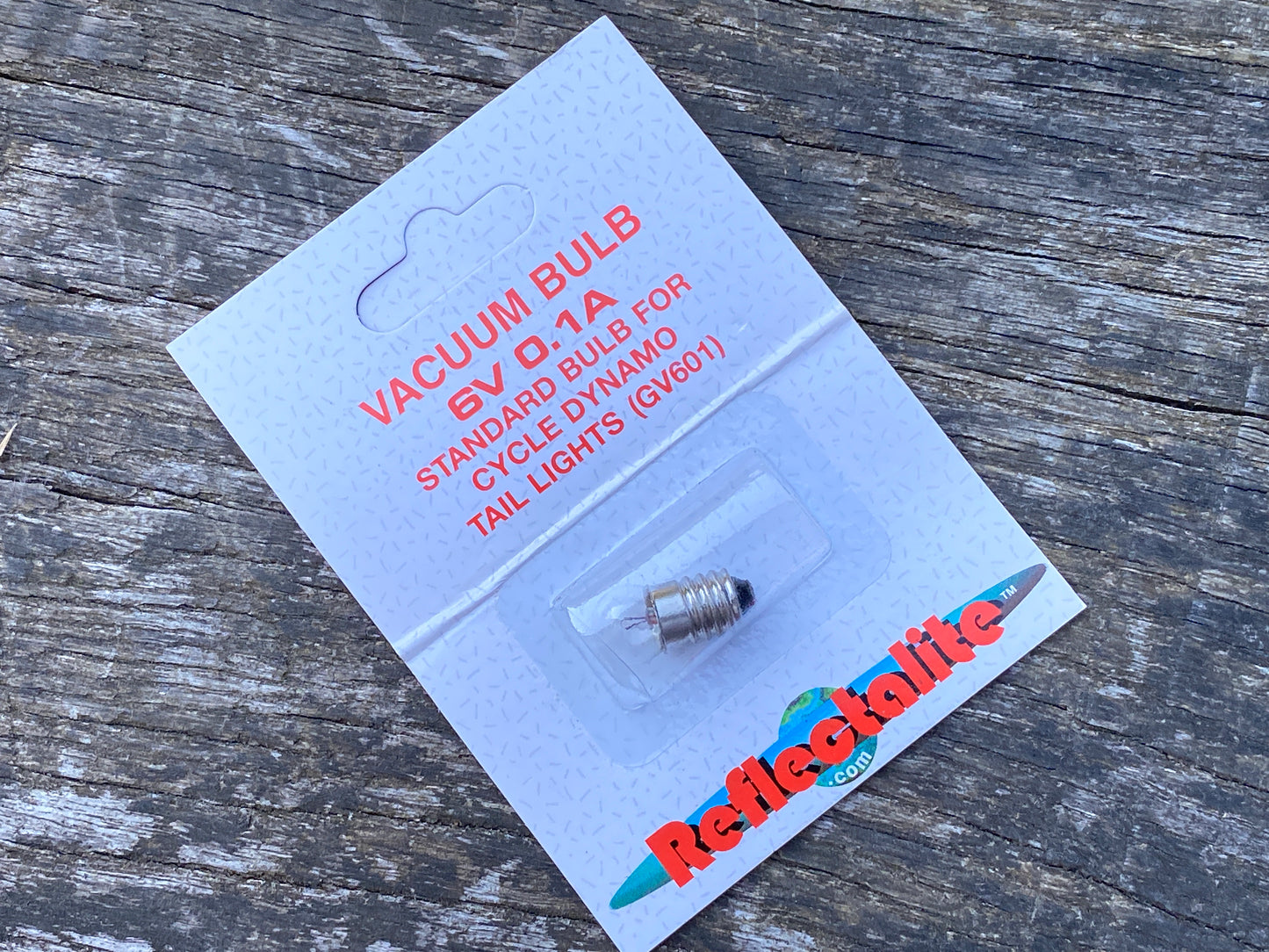 Original Bicycle Dynamo Bulbs. 6v x 0.1a.