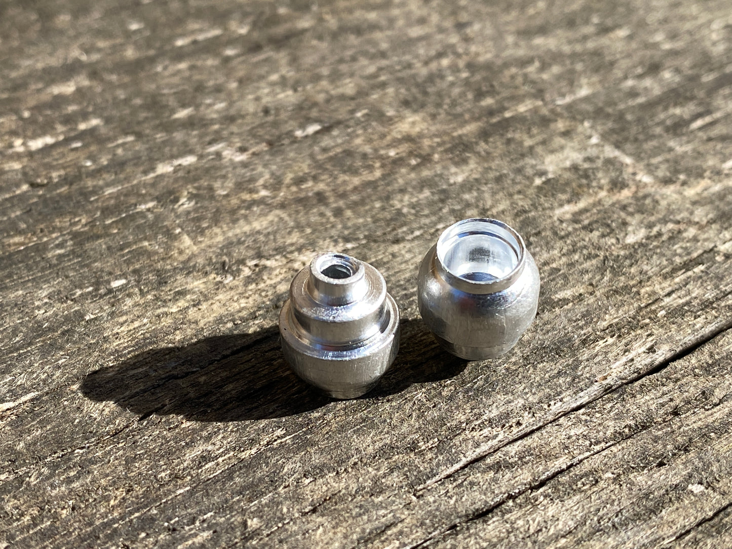 Alloy Stepped Bicycle Brake Ferrules for Old Bicycles.