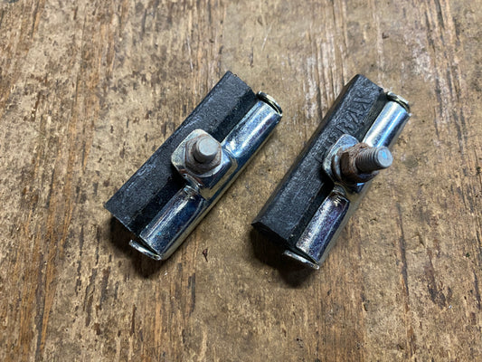 Vintage Bike 45Mm Raleigh Rod Brake Blocks. (Pr) Nos Blocks