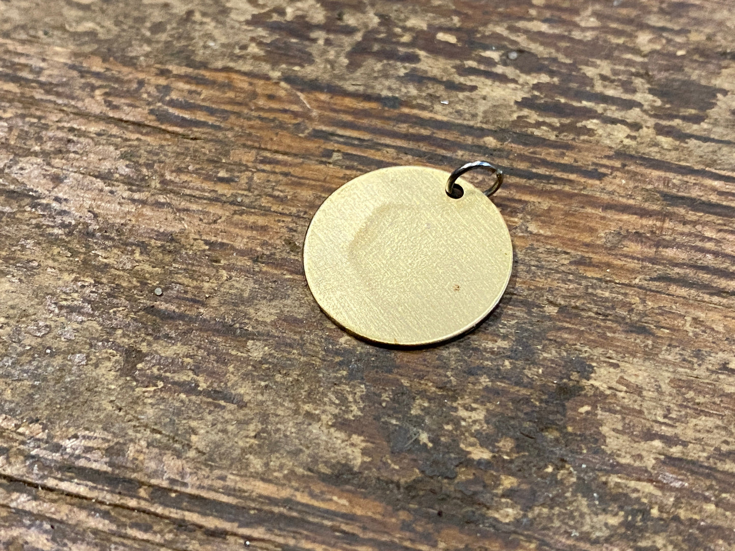 Gunn & Co Hand Stamped Key Fob Badge. 18Mm Badge