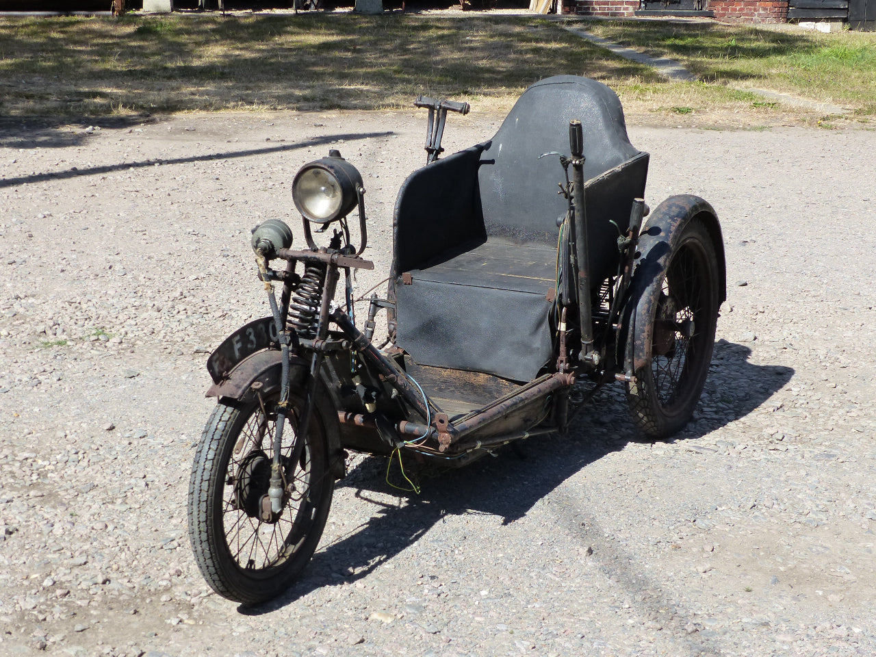 1930s Argson 98cc Villiers Vintage Tricycle | Cyclecar Project.
