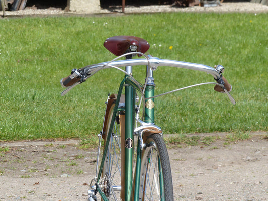 The Green Mouse. A Custom Built Reynolds 531 Bicycle.