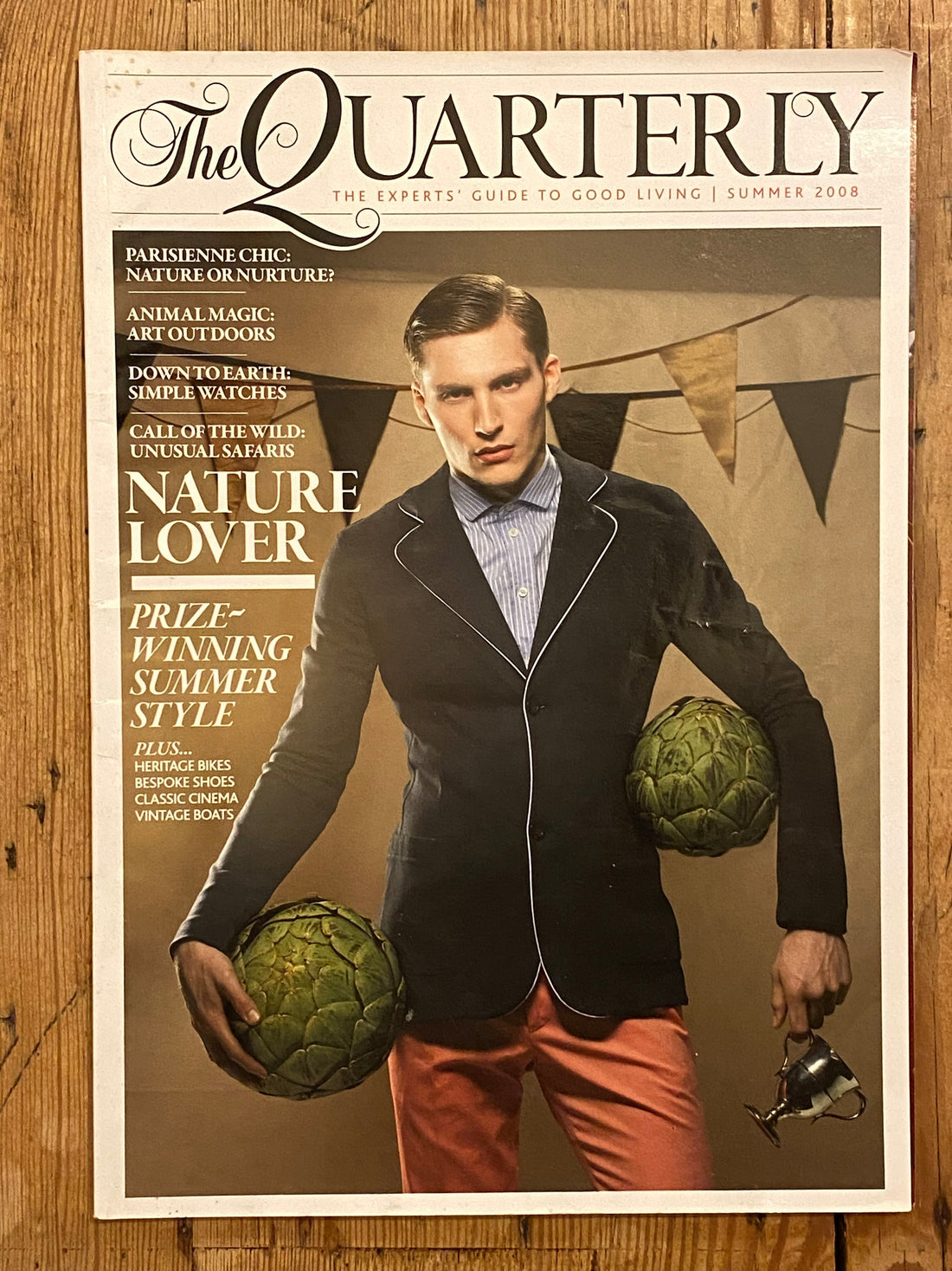 The Quarterly Magazine. Bicycle photoshoot at Gunn & Co