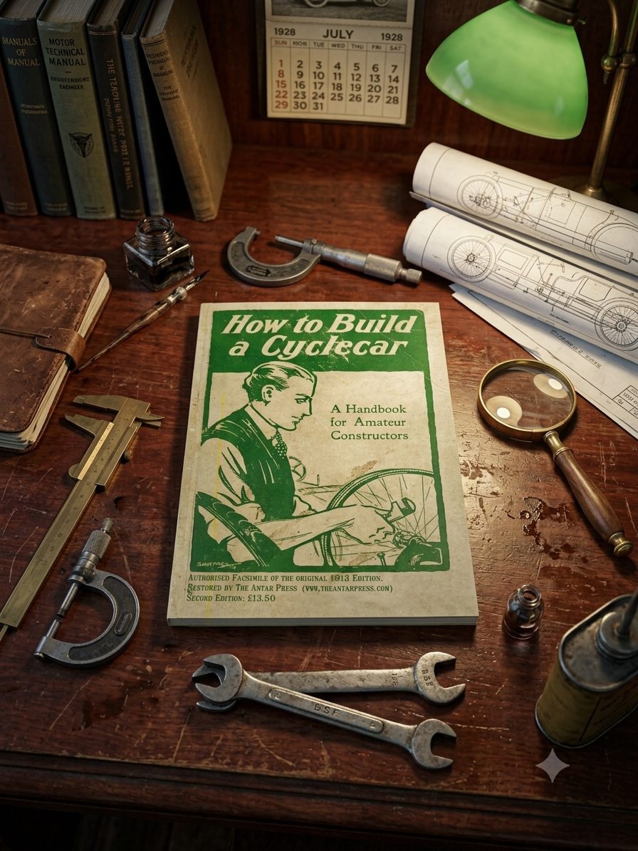 How to build a cyclecar book available at Gunn & Co
