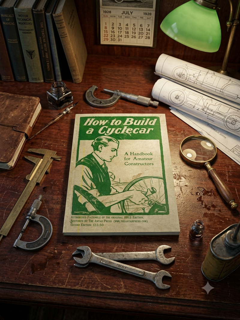 How to build a cyclecar book available at Gunn & Co