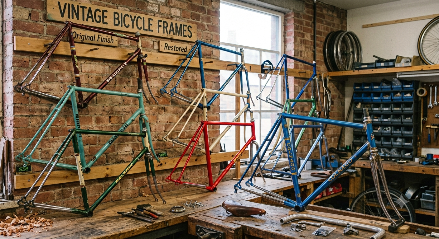 Vintage Bicycle Frames | Original, Restored & Project Framesets