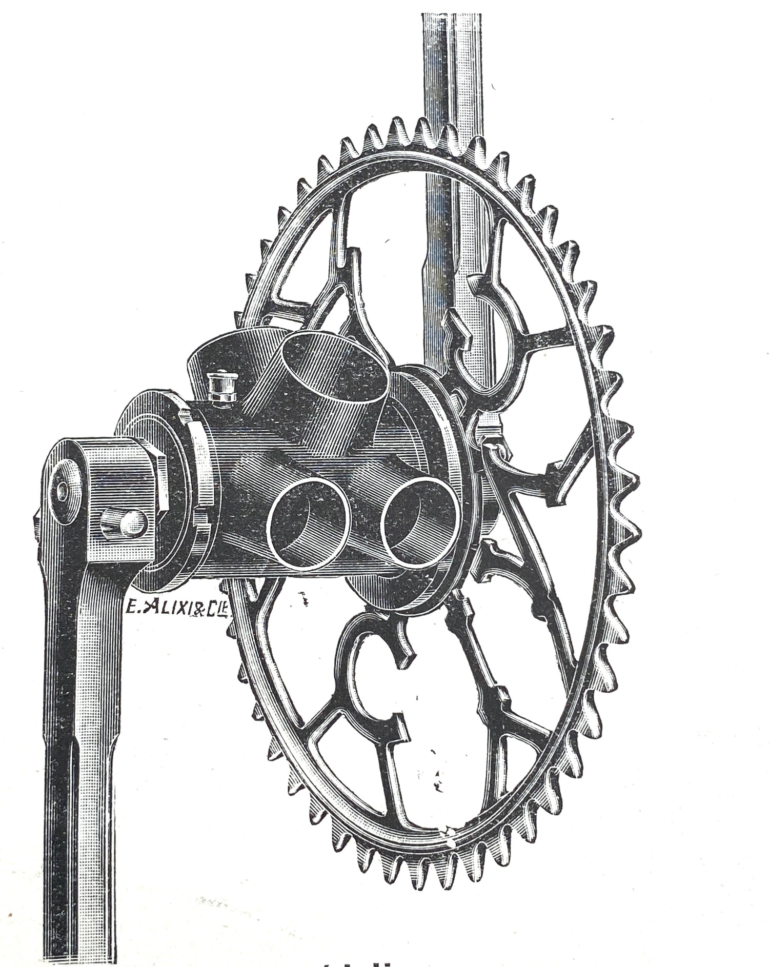 Vintage bike chains, bicycle cranks, freewheels, sprockets and fittings for sale online in the Gunn and Co showroom.