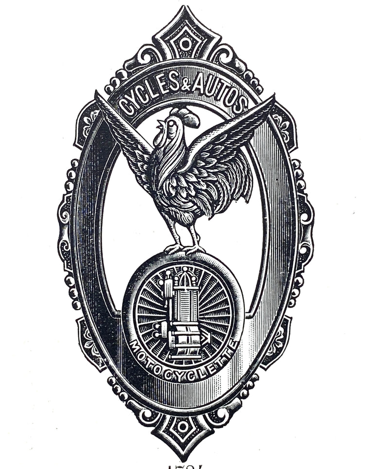Gunn and co showroom vintage badges for cars and bicycles