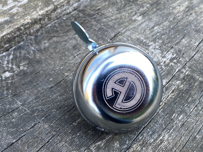 Traditional Steel Chrome Bicycle Bell.