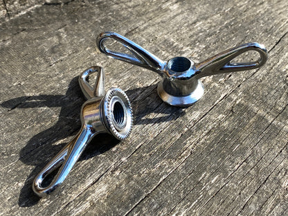 3/8 Cycle - Bicycle Hub Wing Nuts. New old stock.