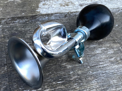 Classic Chrome Bicycle Bugle Hooter.
