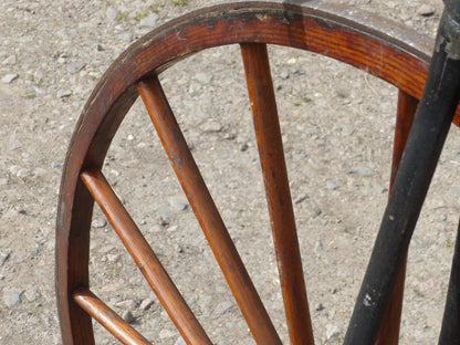 c.1869 English Bone-Shaker Velocipede Bicycle.