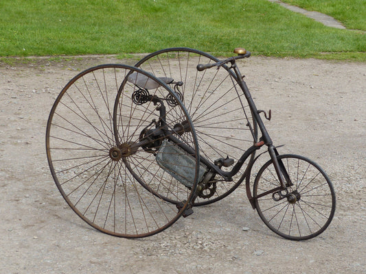 c.1887 Coventry Machinists Company Cripper Victorian Tricycle.
