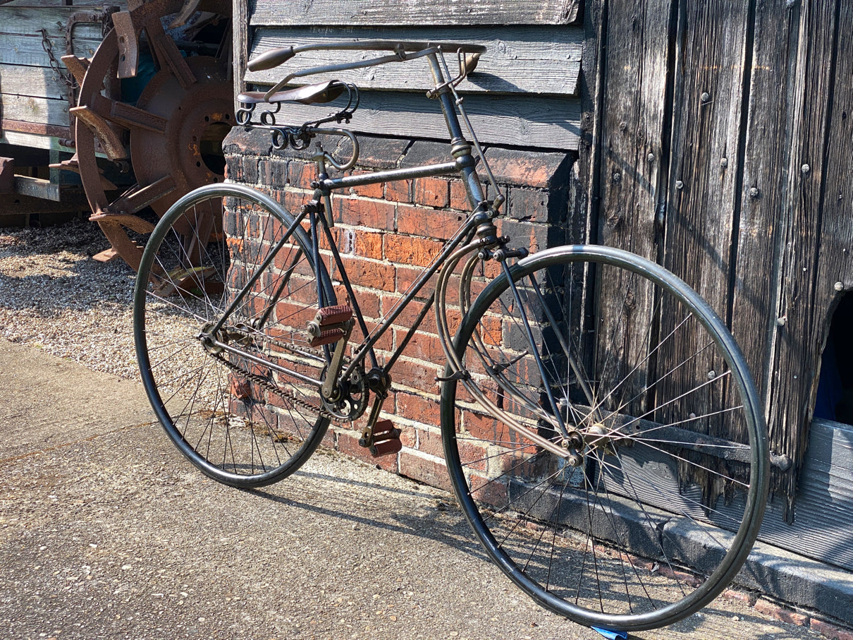 c.1891 Victor Spring Fork Solid Tyre Safety Bicycle Bicycle