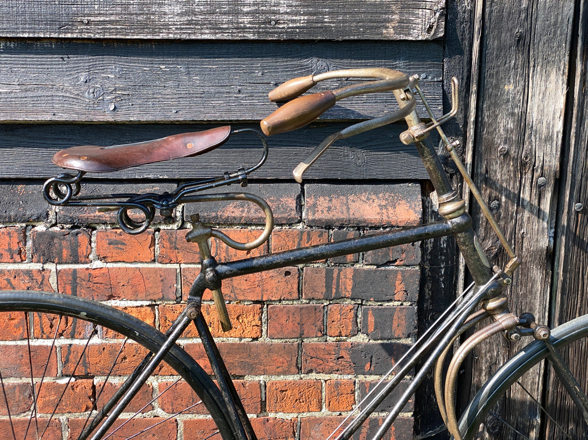 c.1891 Victor Spring Fork Solid Tyre Safety Bicycle Bicycle