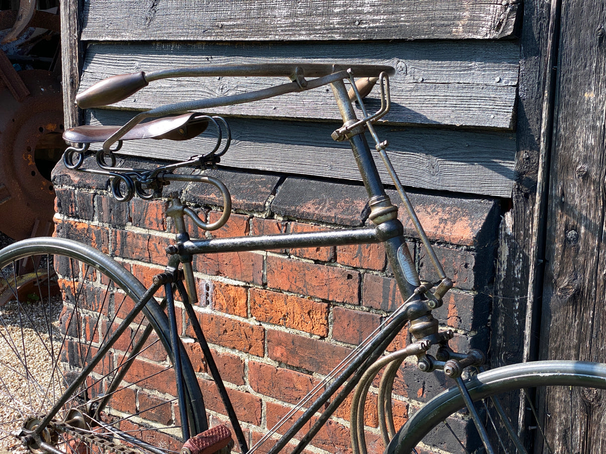 c.1891 Victor Spring Fork Solid Tyre Safety Bicycle Bicycle