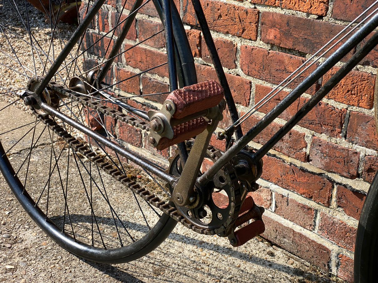 c.1891 Victor Spring Fork Solid Tyre Safety Bicycle Bicycle
