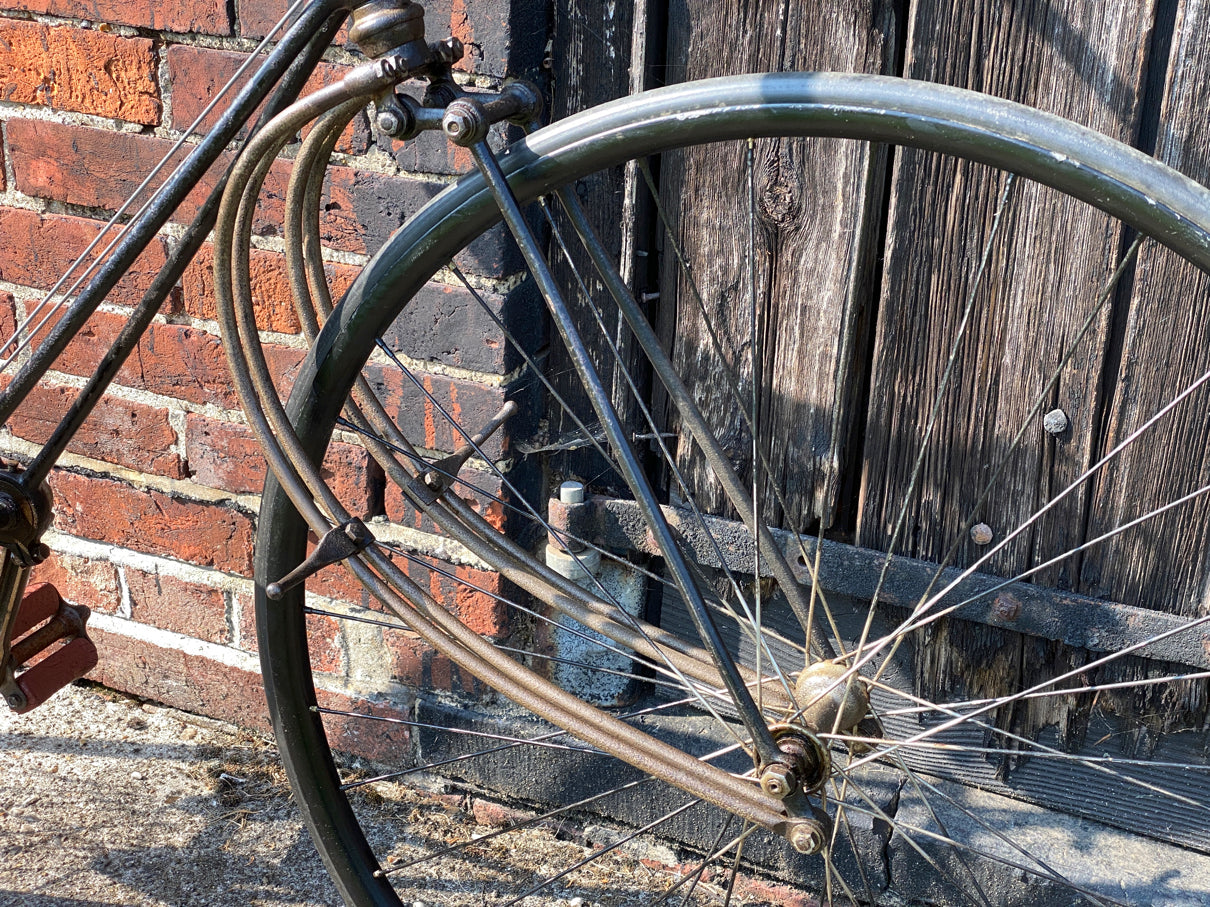 c.1891 Victor Spring Fork Solid Tyre Safety Bicycle Bicycle