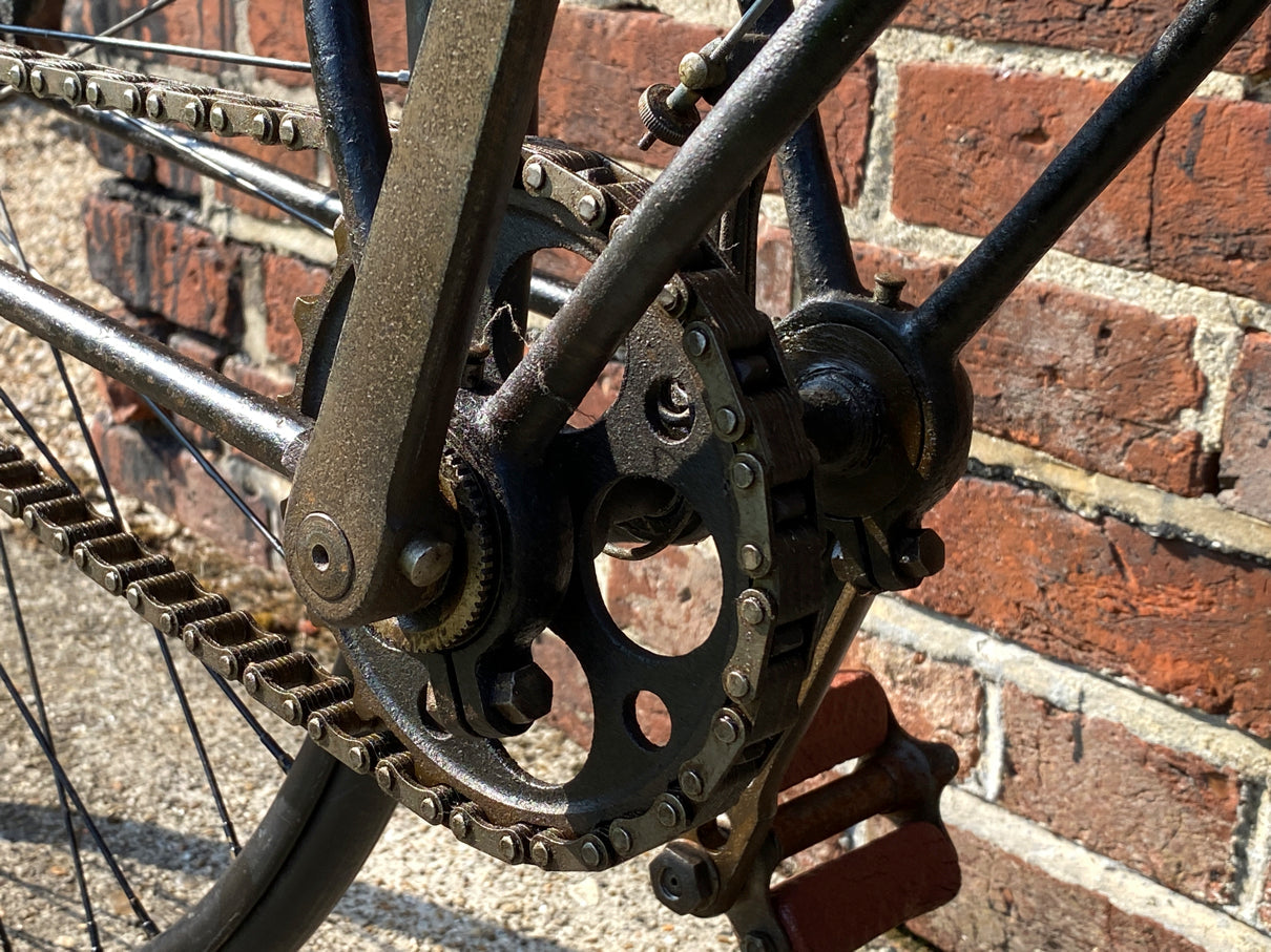 c.1891 Victor Spring Fork Solid Tyre Safety Bicycle Bicycle