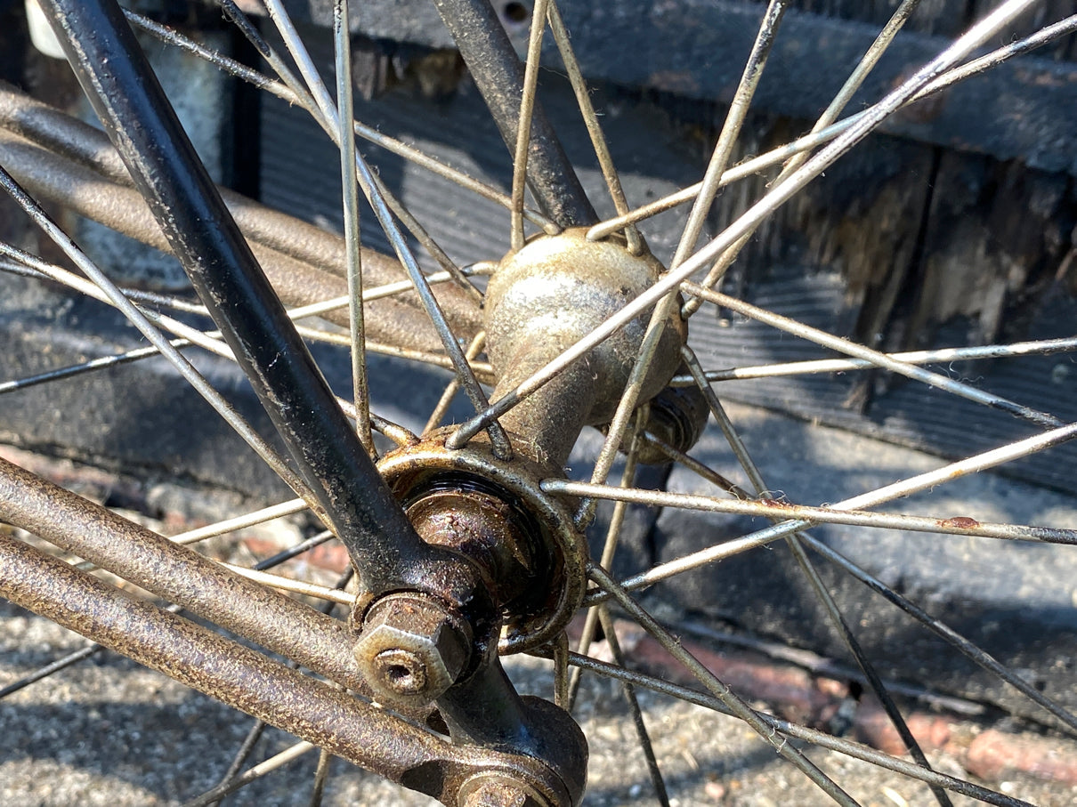 c.1891 Victor Spring Fork Solid Tyre Safety Bicycle Bicycle