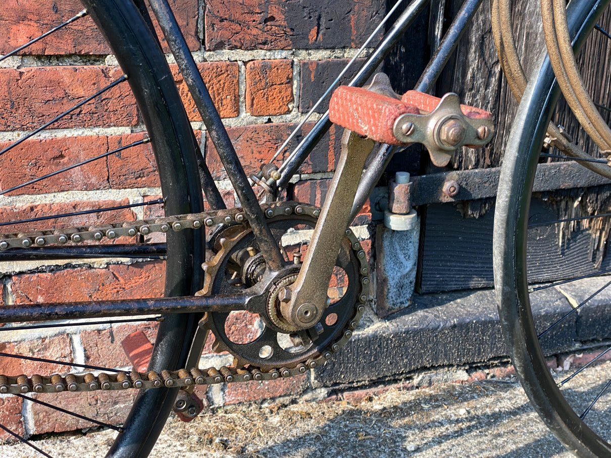 c.1891 Victor Spring Fork Solid Tyre Safety Bicycle Bicycle