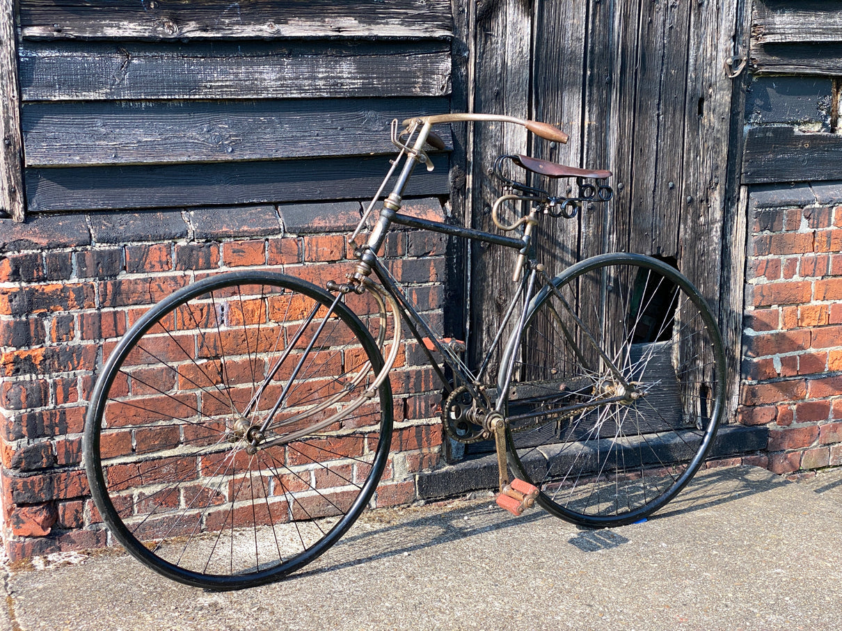 c.1891 Victor Spring Fork Solid Tyre Safety Bicycle Bicycle