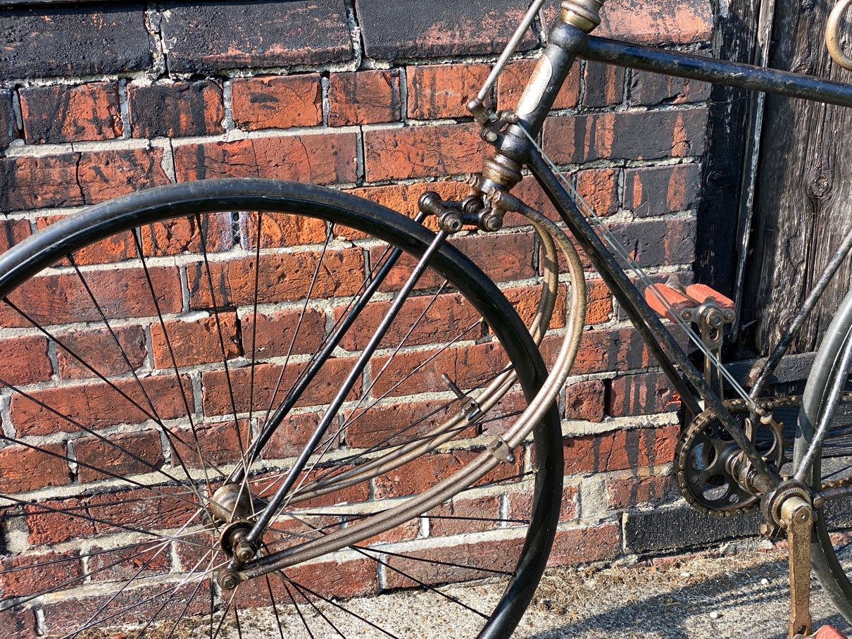 c.1891 Victor Spring Fork Solid Tyre Safety Bicycle Bicycle