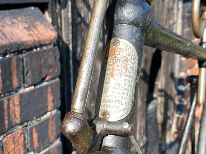 c.1891 Victor Spring Fork Solid Tyre Safety Bicycle Bicycle