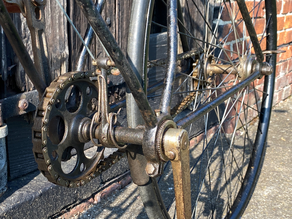 c.1891 Victor Spring Fork Solid Tyre Safety Bicycle Bicycle