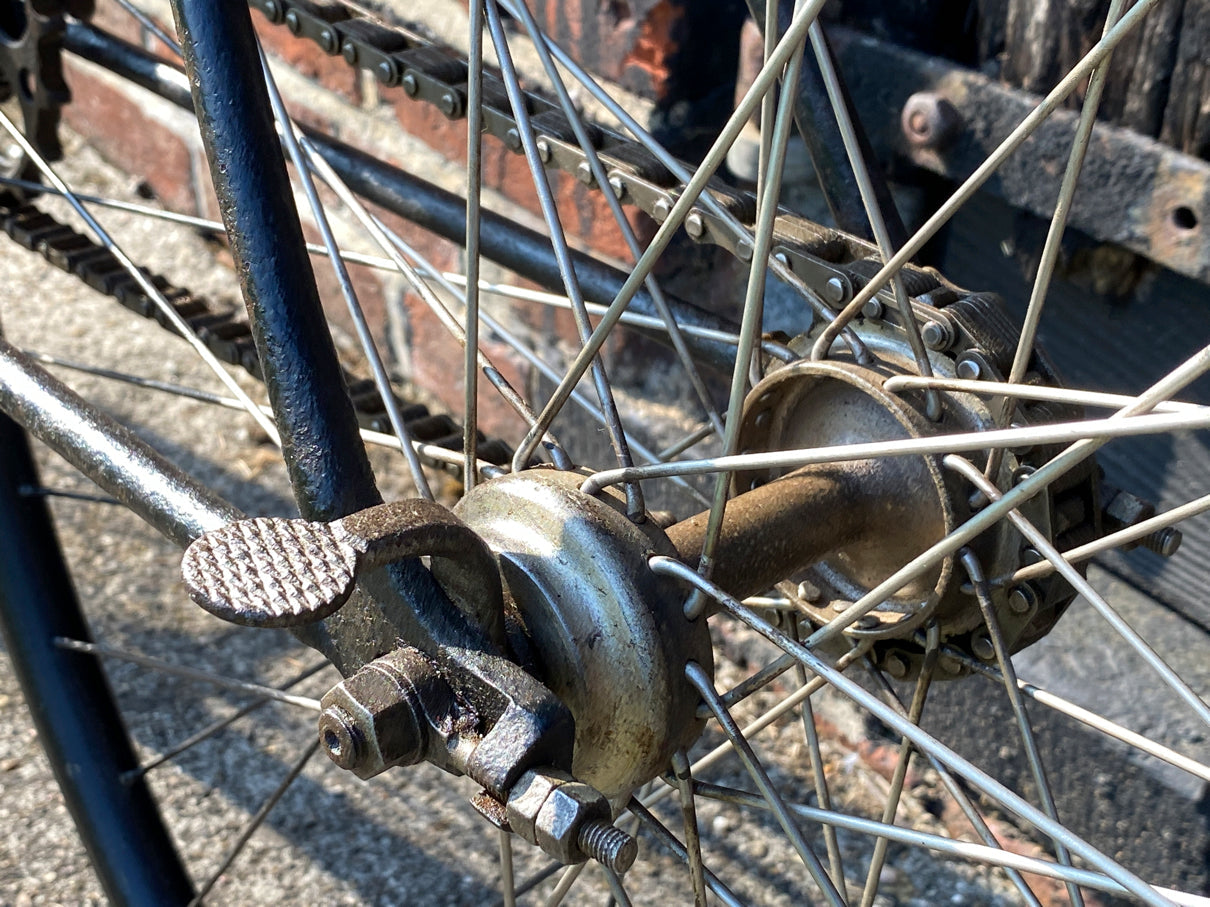 c.1891 Victor Spring Fork Solid Tyre Safety Bicycle Bicycle