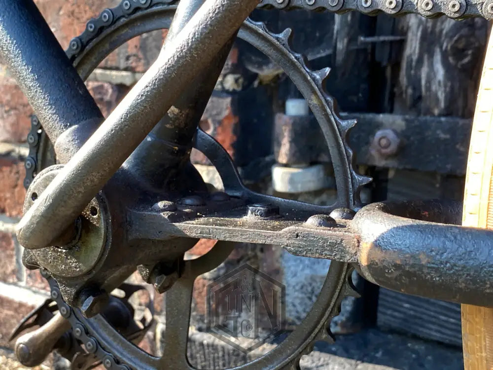 1896 Massey Harris Model No.34 Suspension Racing Bicycle Bicycle