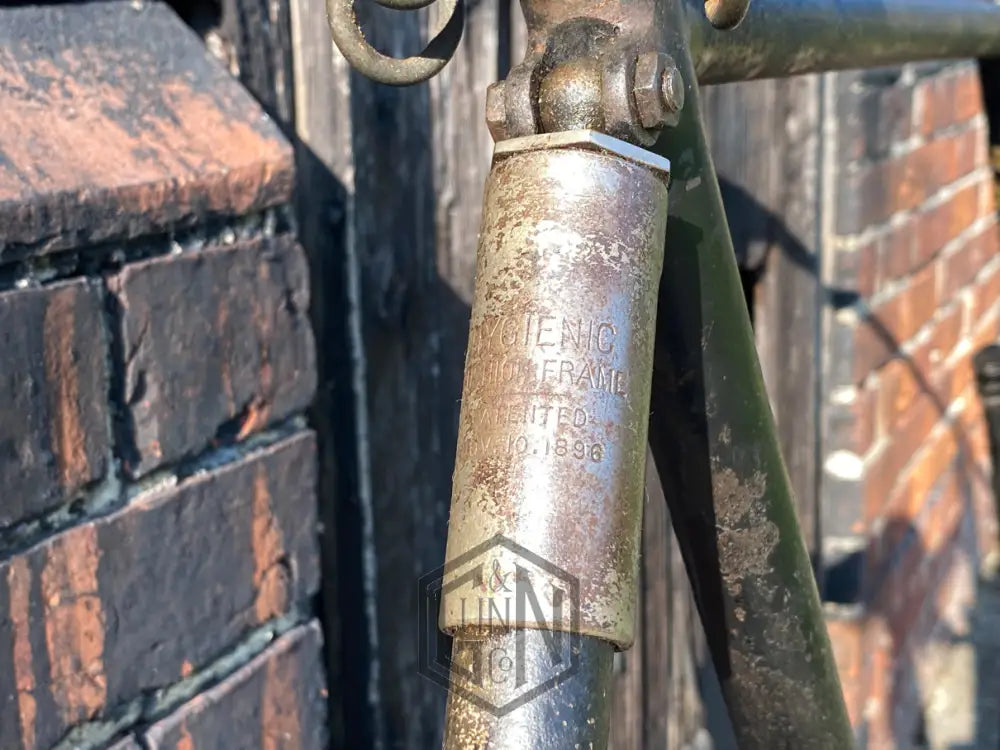 1896 Massey Harris Model No.34 Suspension Racing Bicycle Bicycle