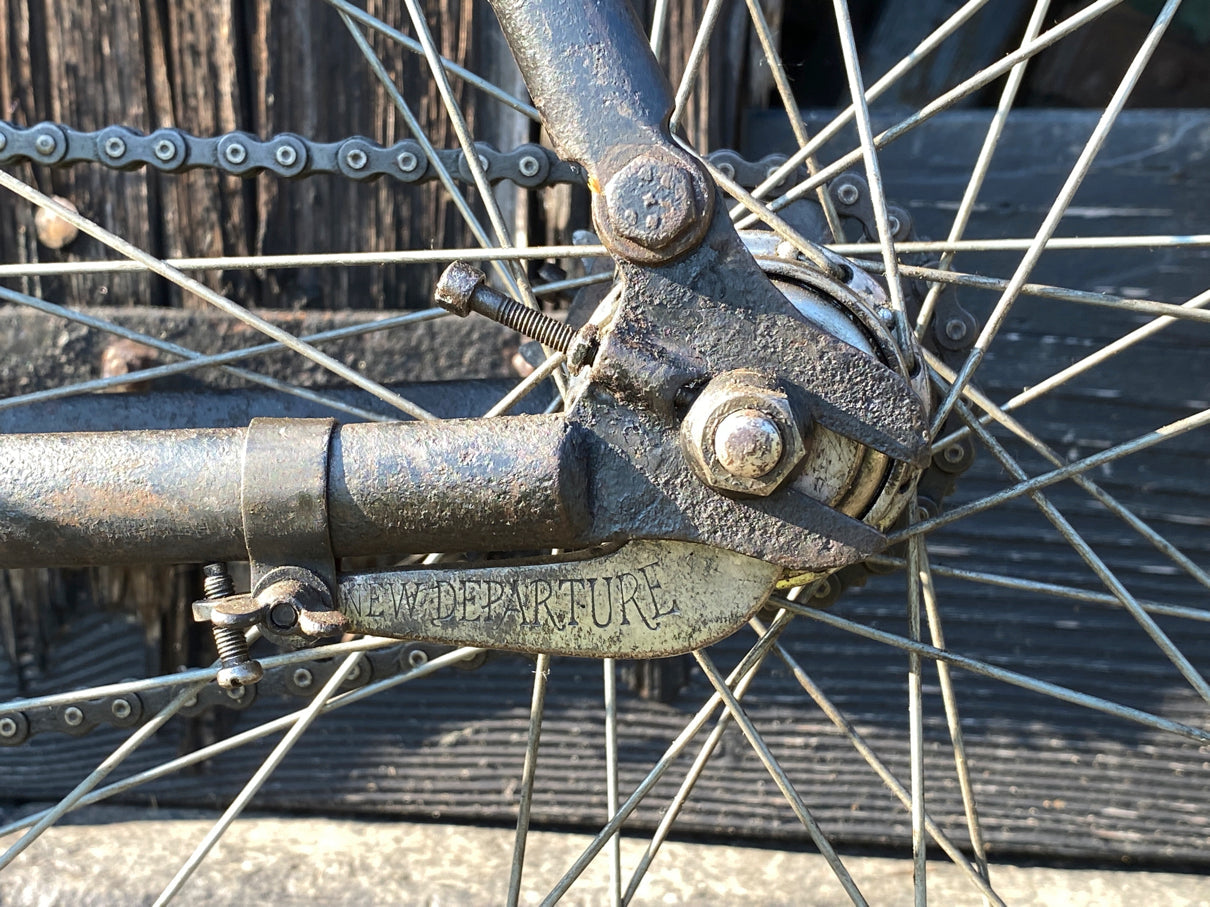 1896 Massey Harris Model No.34 Suspension Racing Bicycle Bicycle