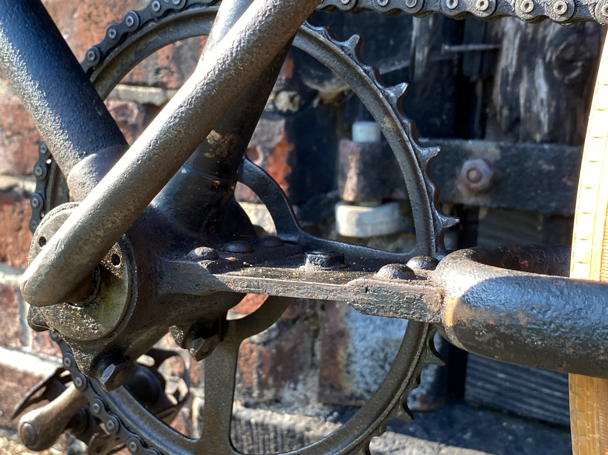 1896 Massey Harris Model No.34 Suspension Racing Bicycle Bicycle