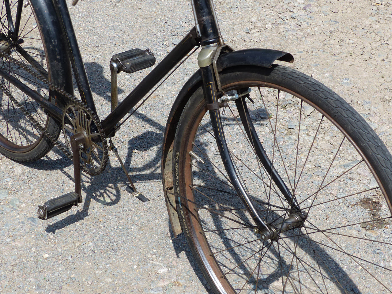 1936 Rudge Crescent Road Racer Bicycle.
