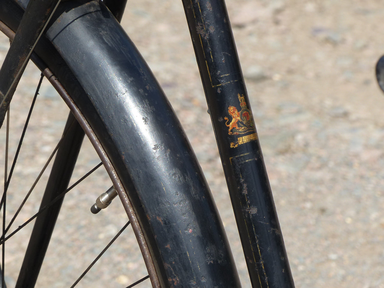 1936 Rudge Crescent Road Racer Bicycle.