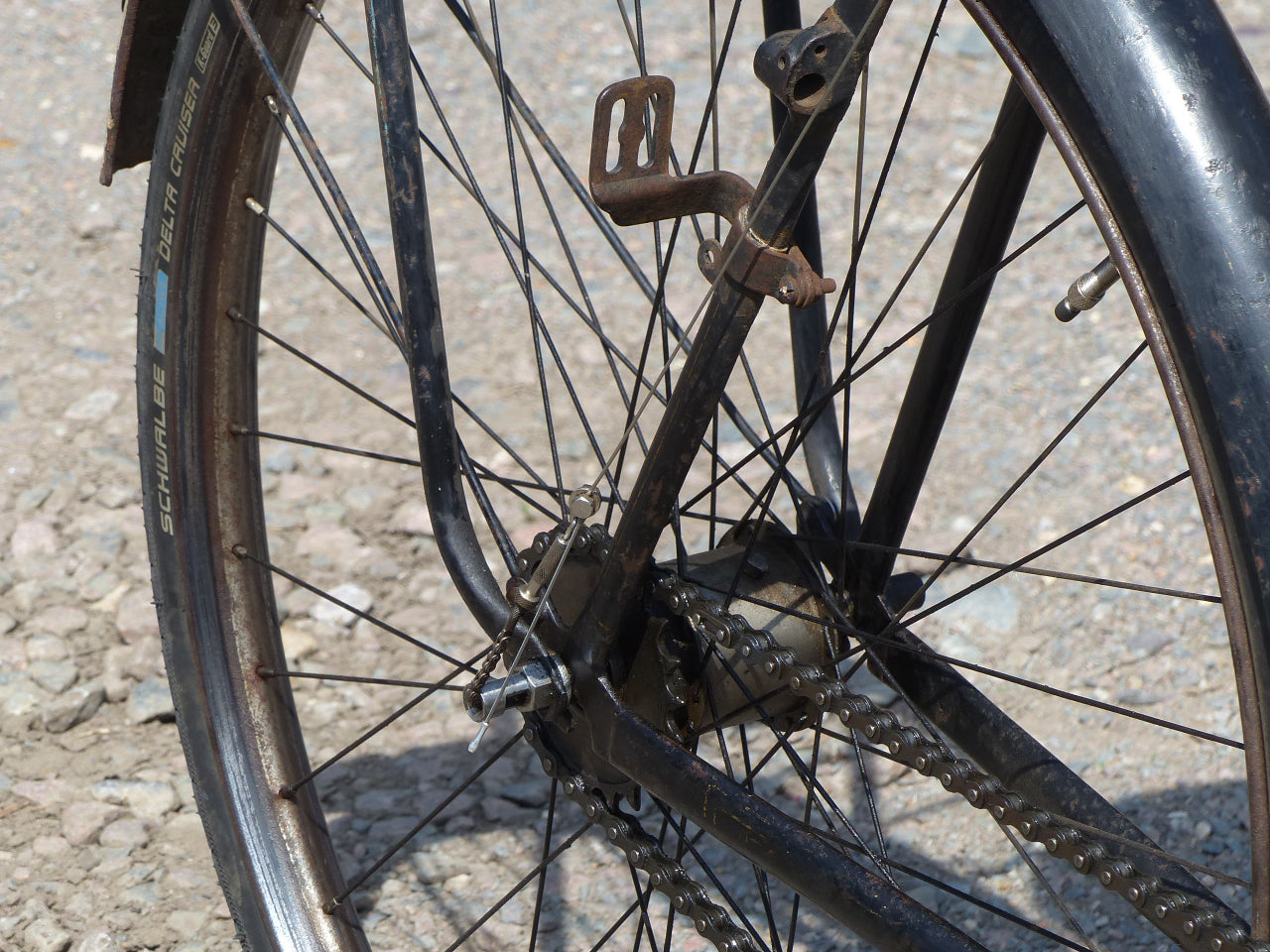 1936 Rudge Crescent Road Racer Bicycle.