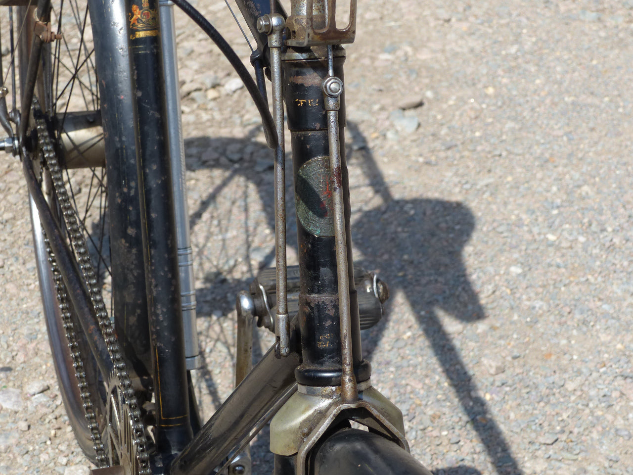 1936 Rudge Crescent Road Racer Bicycle.