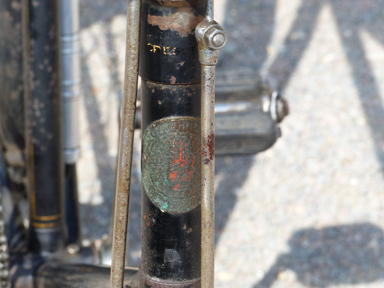 1936 Rudge Crescent Road Racer Bicycle.