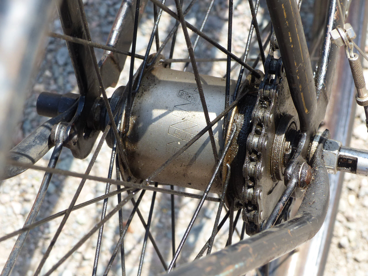 1936 Rudge Crescent Road Racer Bicycle.