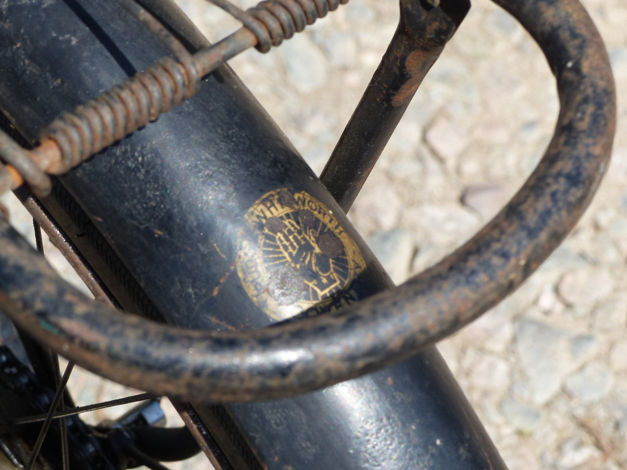 1936 Rudge Crescent Road Racer Bicycle.