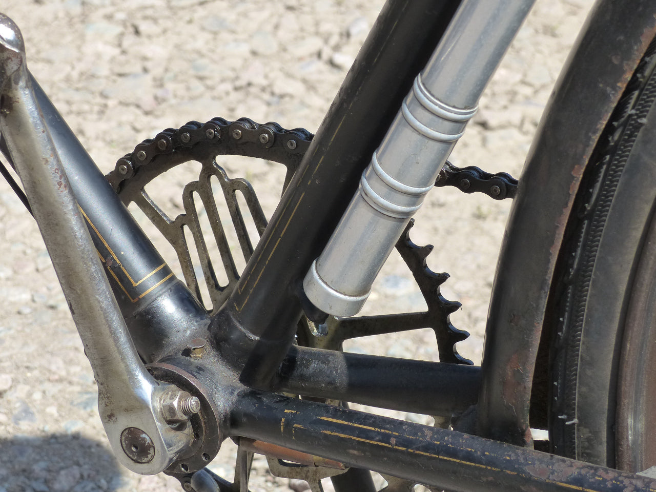 1936 Rudge Crescent Road Racer Bicycle.