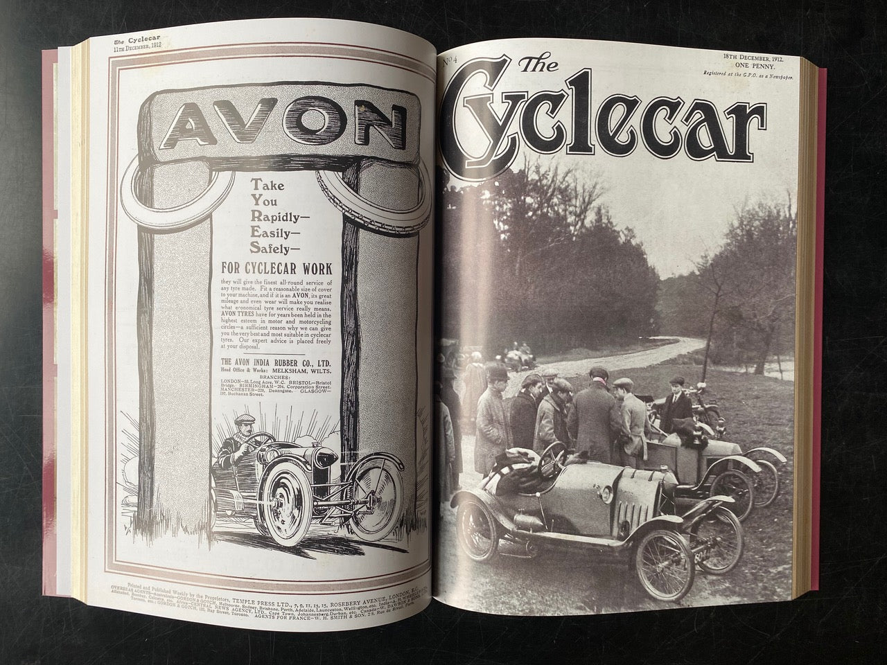 The Cyclecar Book - Volume 1 Books