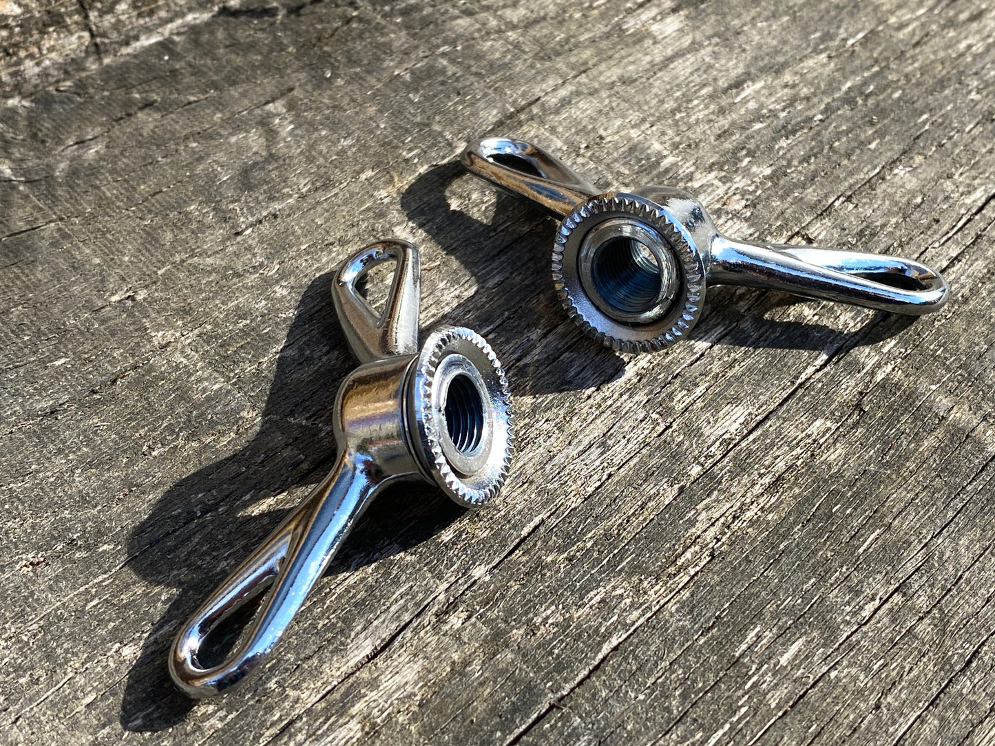 3/8 Cycle - Bicycle Hub Wing Nuts. New old stock.