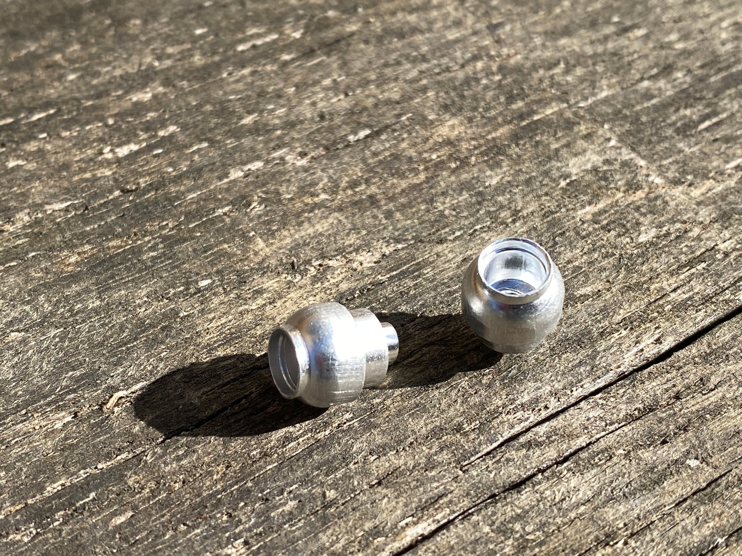 Alloy Stepped Bicycle Brake Ferrules for Old Bicycles.