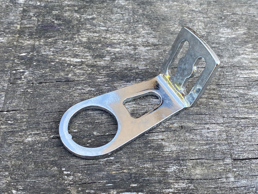 Traditional Chrome Bicycle Lamp Bracket for Headset.