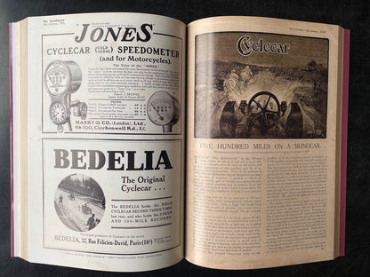 The Cyclecar Book - Volume 1 Books
