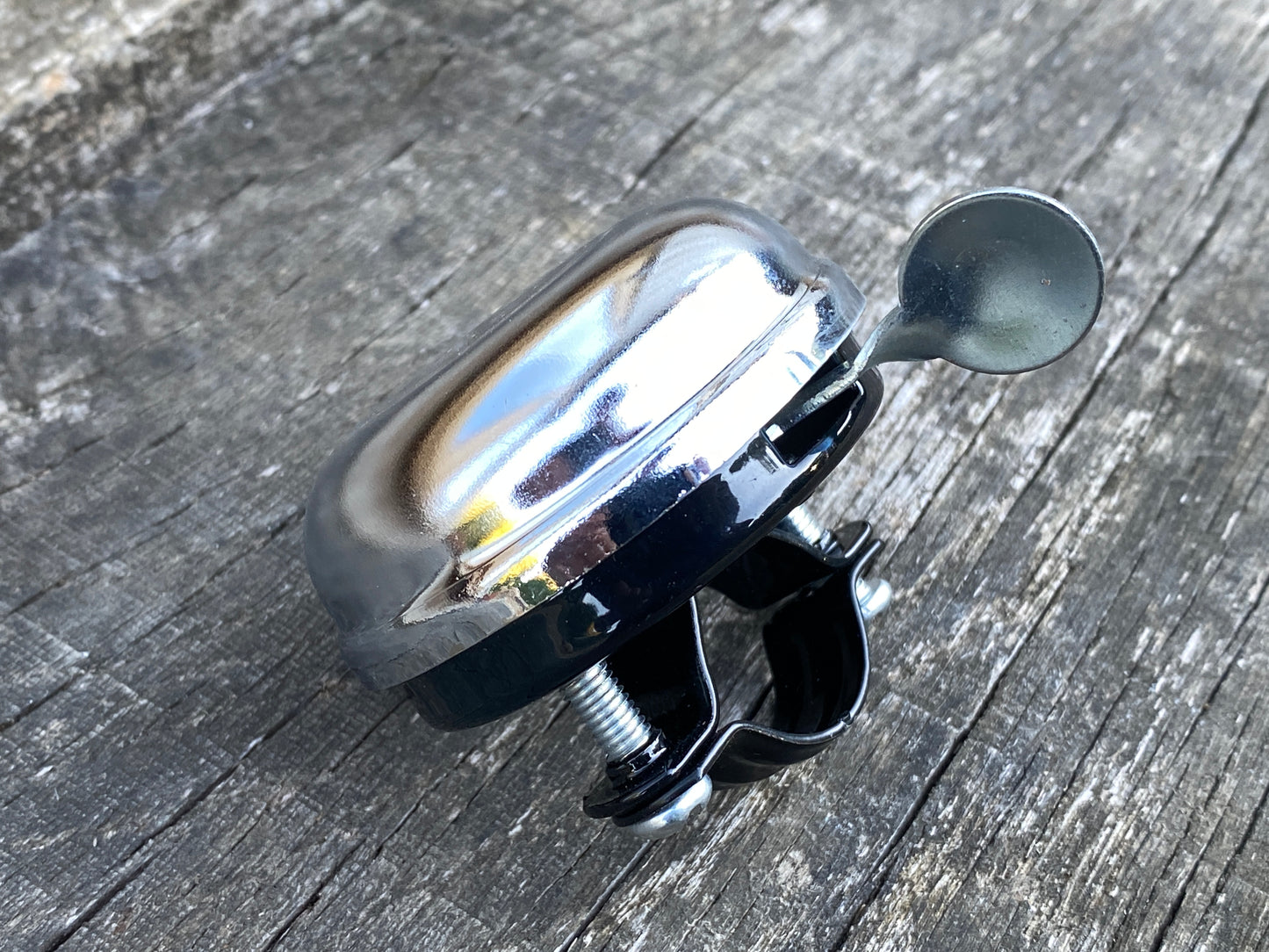 Traditional Steel Chrome Bicycle Bell.