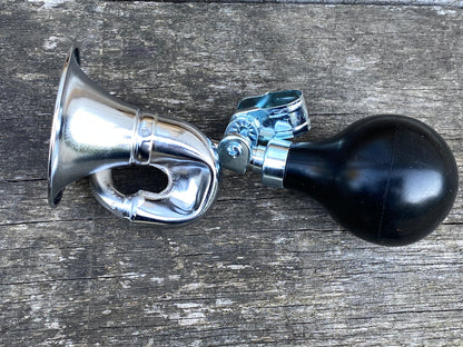 Classic Chrome Bicycle Bugle Hooter.